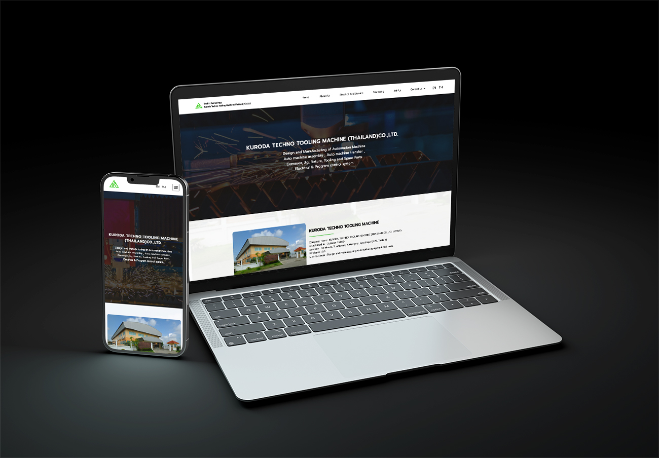 รับทำเว็บไซต์ รับออกแบบเว็บไซต์ เว็บไซต์สำเร็จรูป Wordpress ตัวอย่างเว็บไซต์ - บริษัทธุรกิจขนาดใหญ่ TTT-WEBSITE
